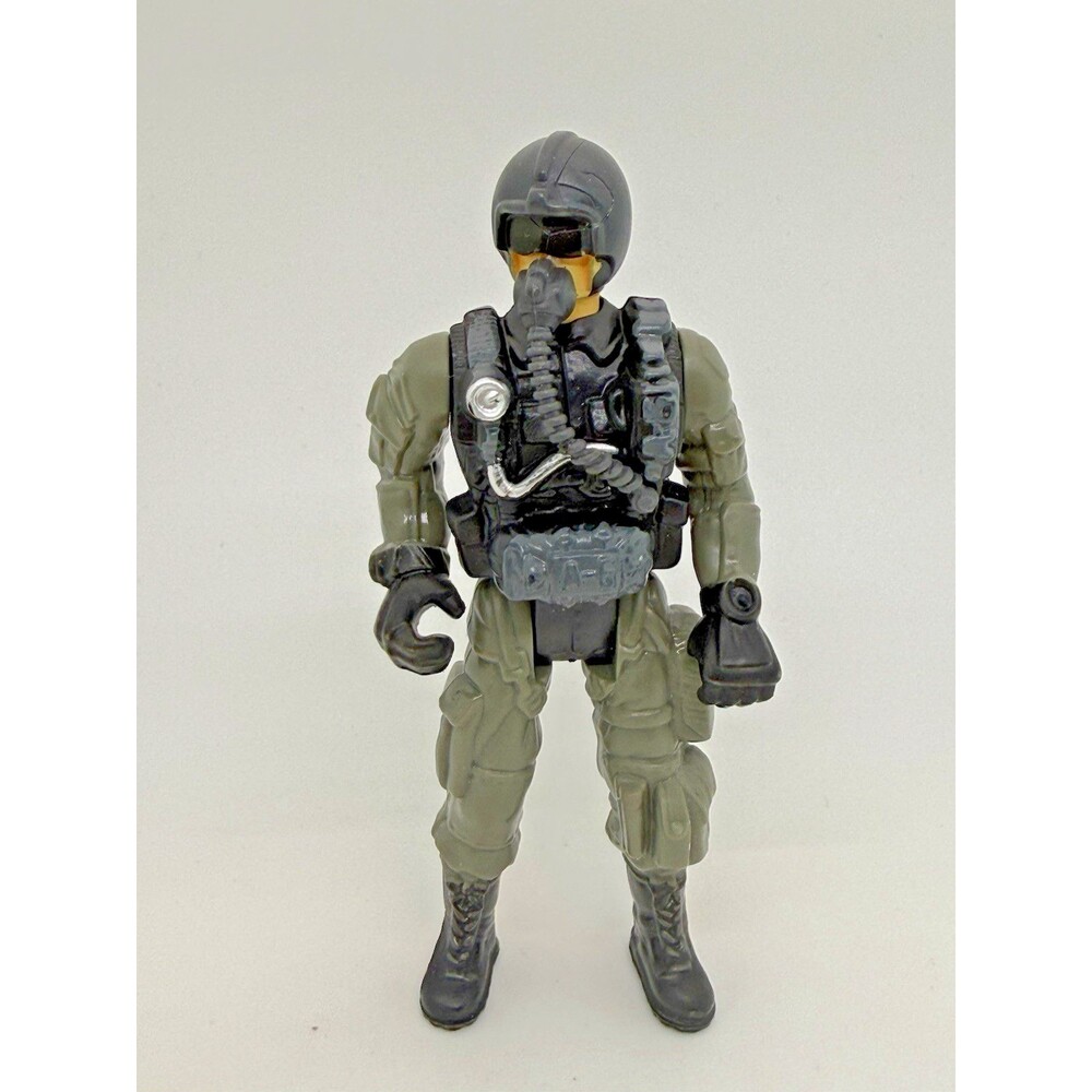 Chap Mei Soldier Force Pilot Military Action Figure 4 Inch Toy Figure